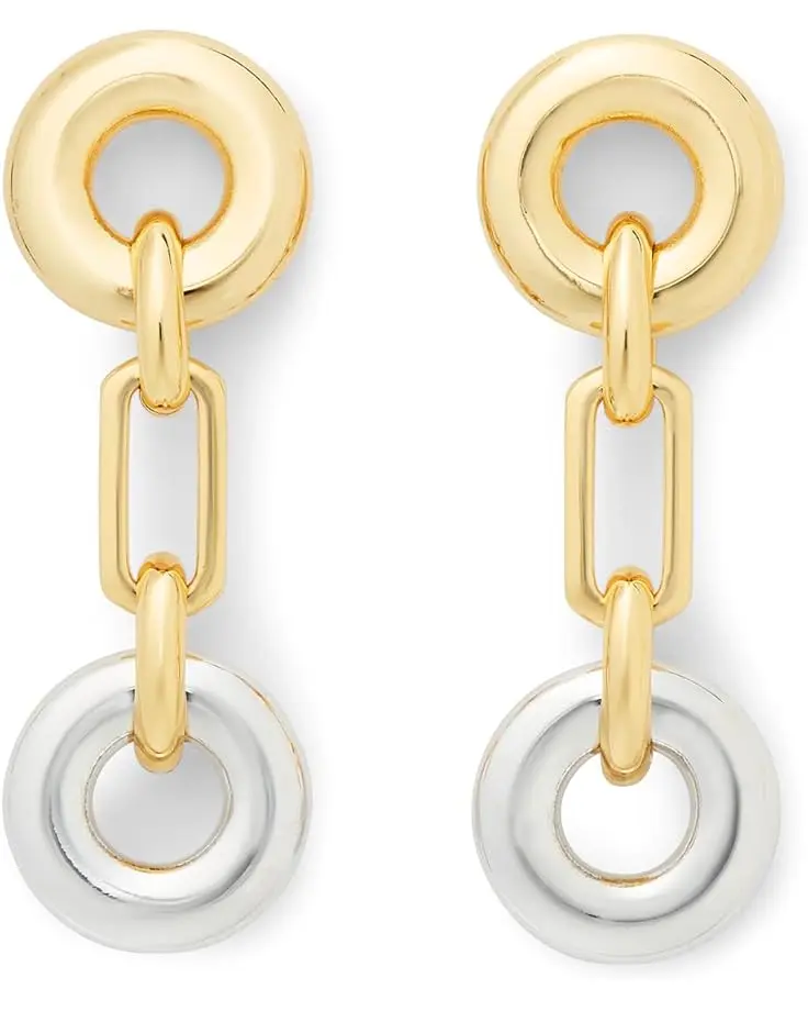 Interlock Linear Earrings