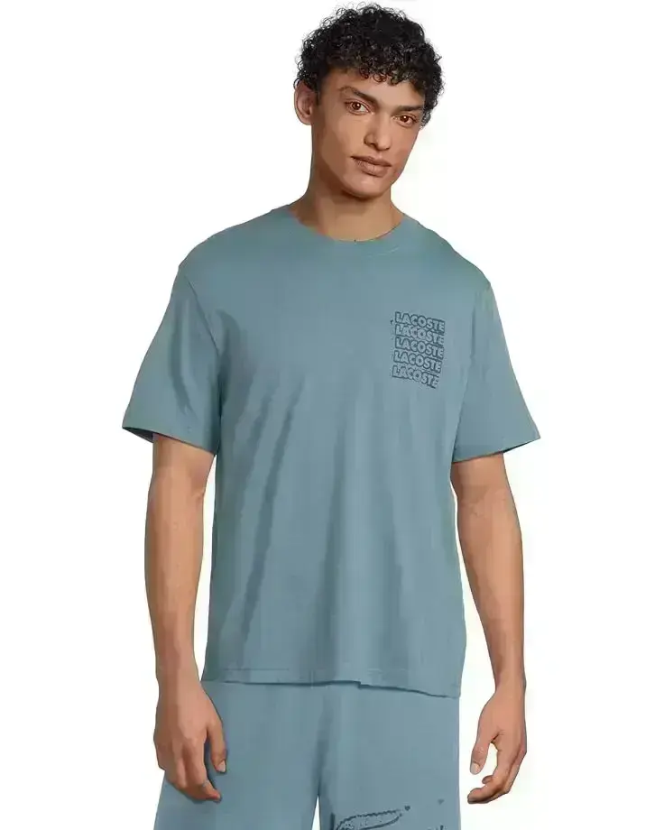 Classic Fit Distorted Graphic T-shirt