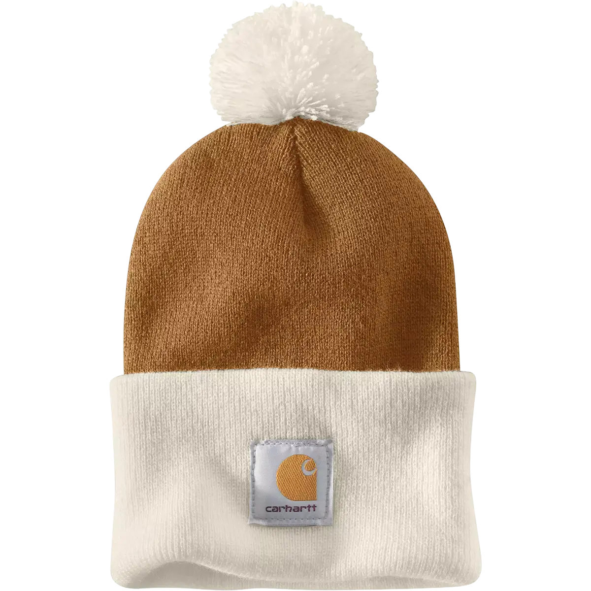 Knit Pom Cuffed Beanie