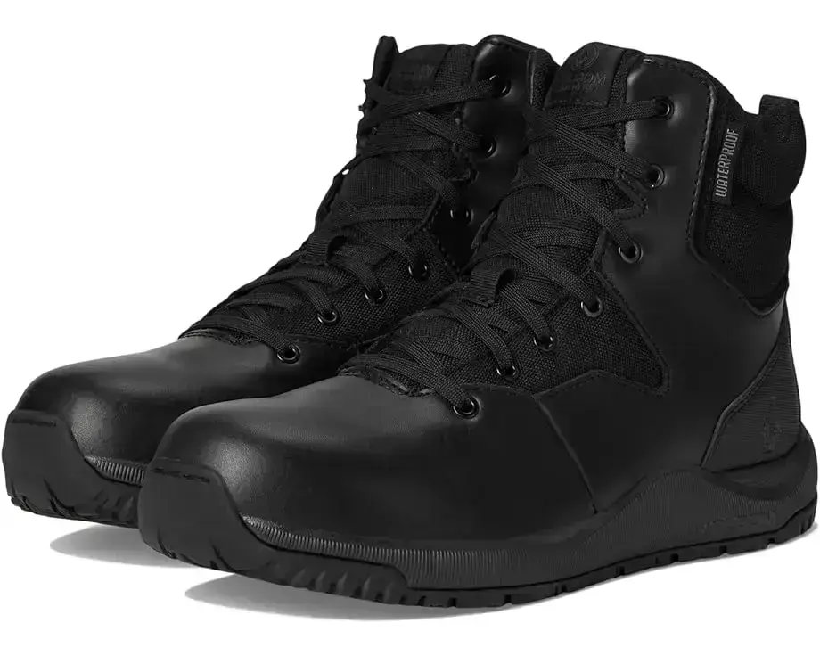 Men's Volcom Street Shield 6" Tactical Waterproof Boots with Side Zipper