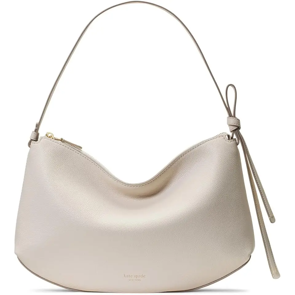 Loop Pebbled Leather Large Shoulder Bag