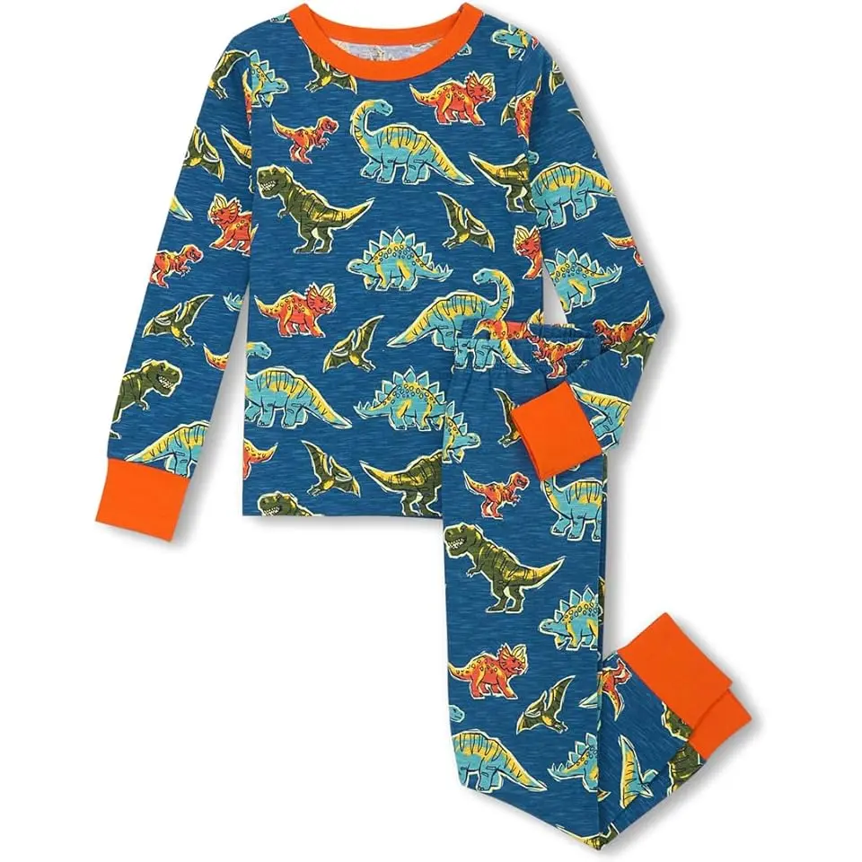 Stretch Cotton Pajamas Set (Toddler/Little Kid/Big Kid)