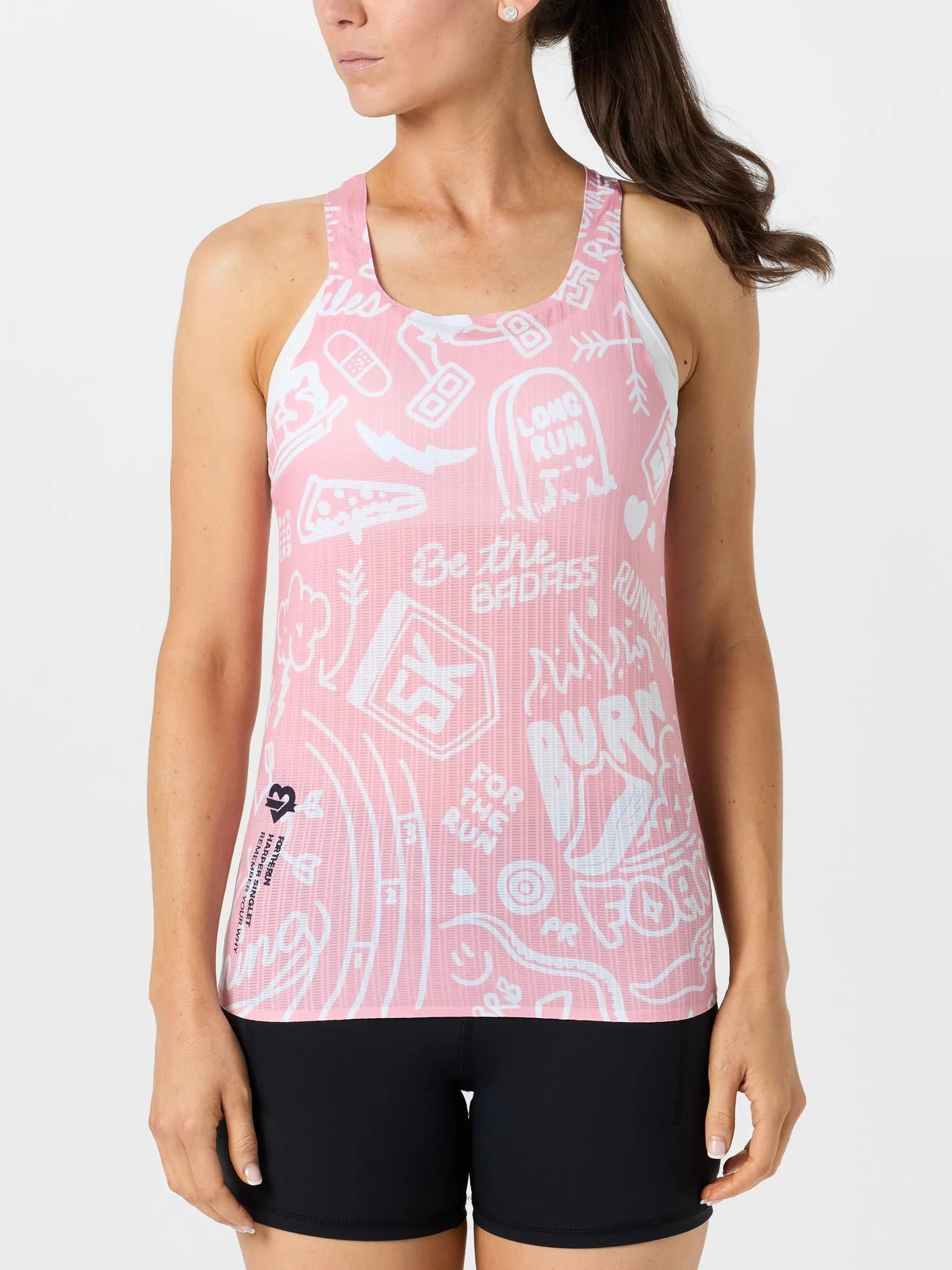 For the Run Women's Harper Sketchpace Singlet
