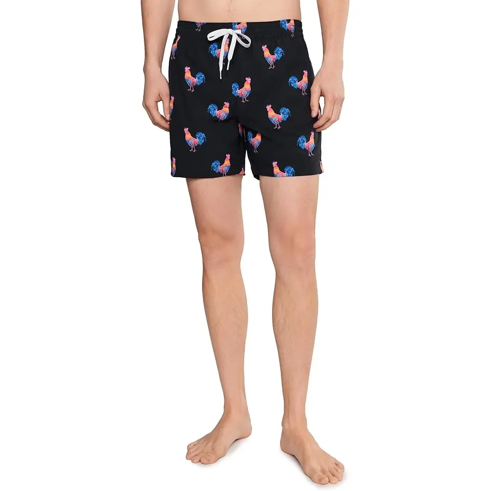 The Cockadoodle Doozies 5.5" (Classic Lined Swim Trunks)