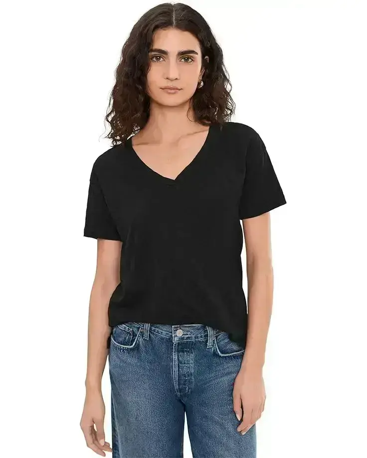 Women's Mod-o-doc Short Sleeve V-Neck Boxy Tee
