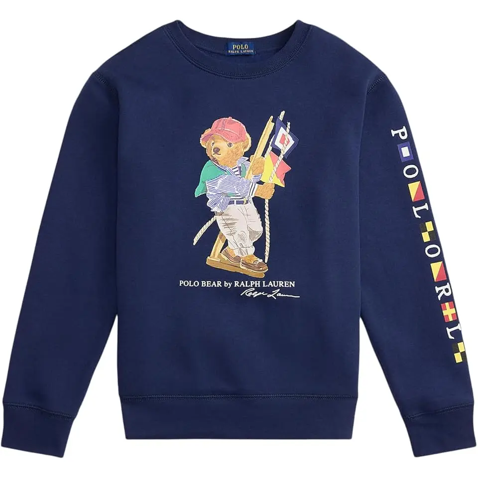 Polo Bear Fleece Sweatshirt (Toddler/Little Kid/Big Kid)