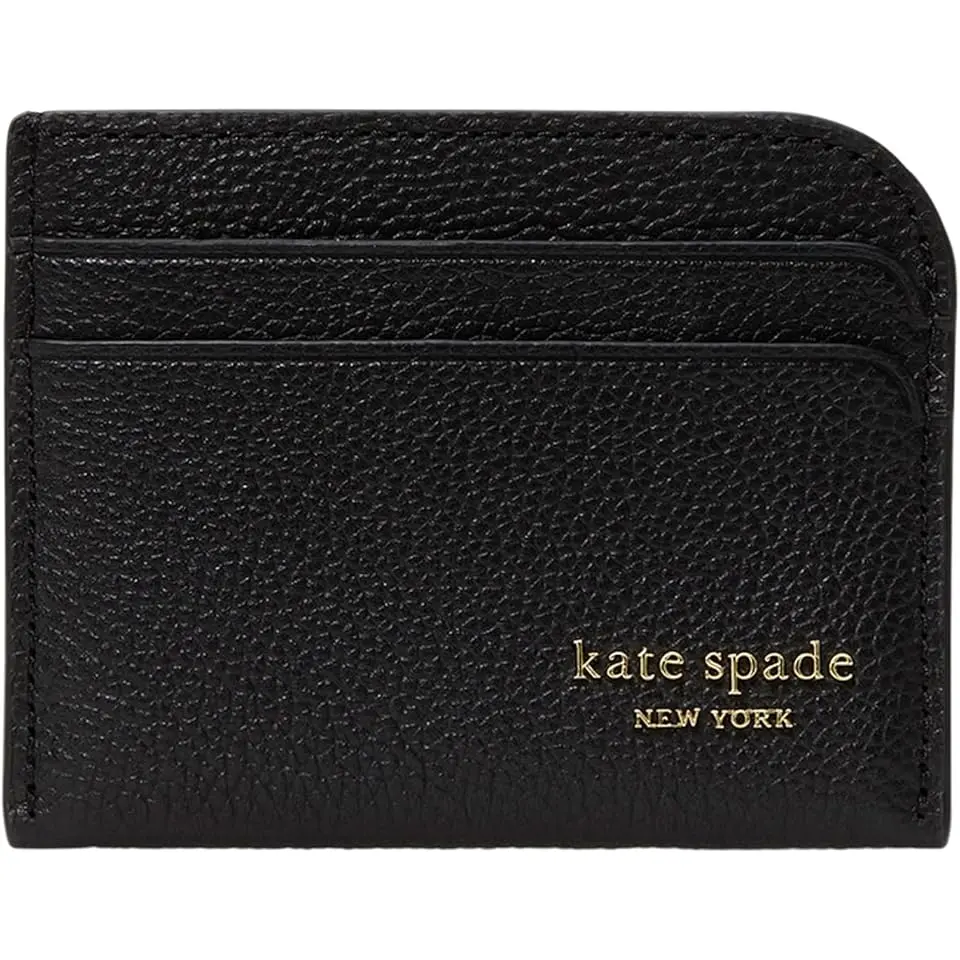 Devin Pebbled Leather Card Holder