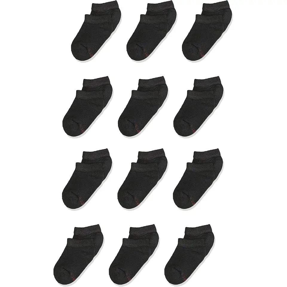 Boys' Extra Durable No Show Socks Multipack