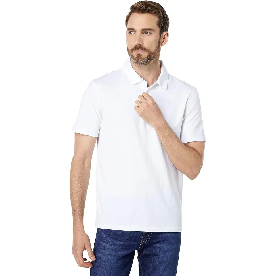 Garment Dye Short Sleeve Polo