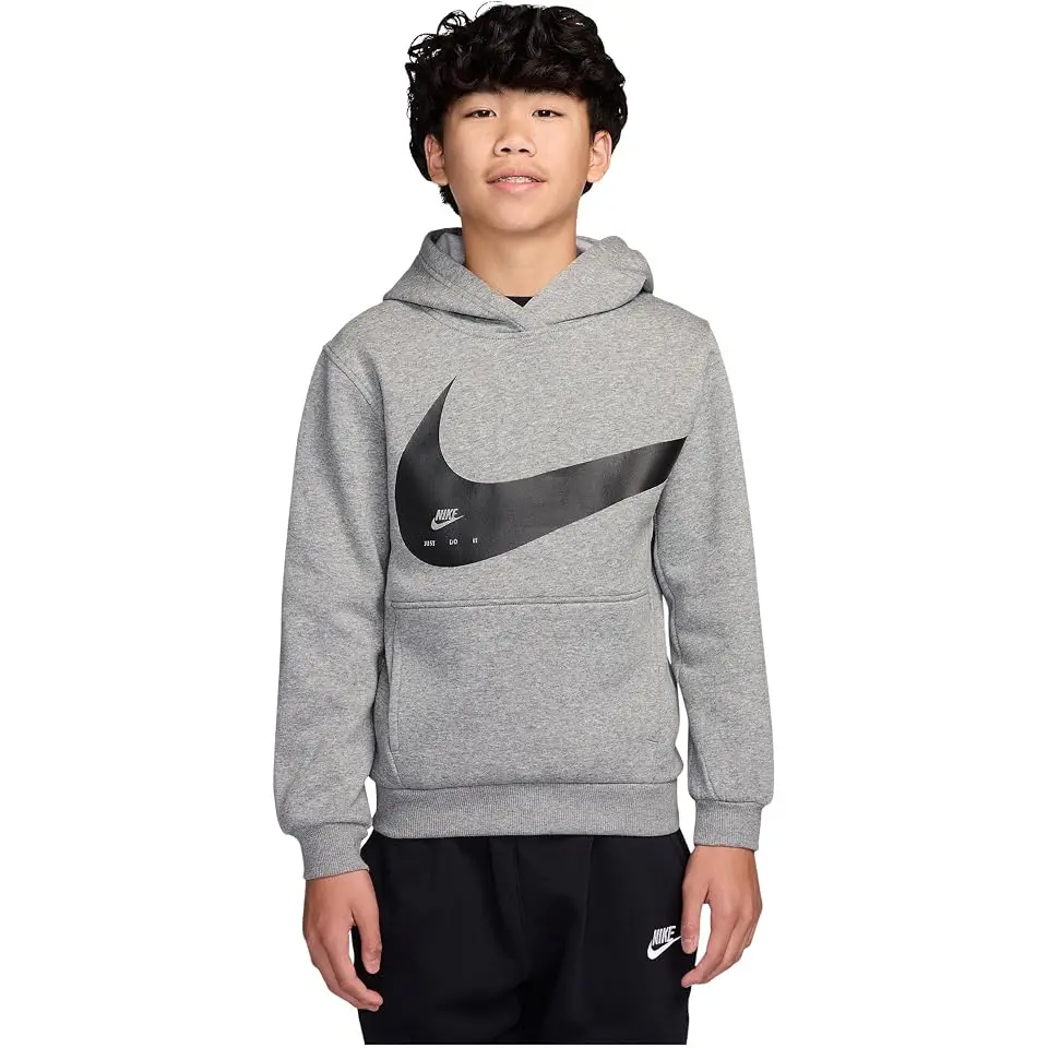 Sportswear Club Hoodie (Little Kid/Big Kid)