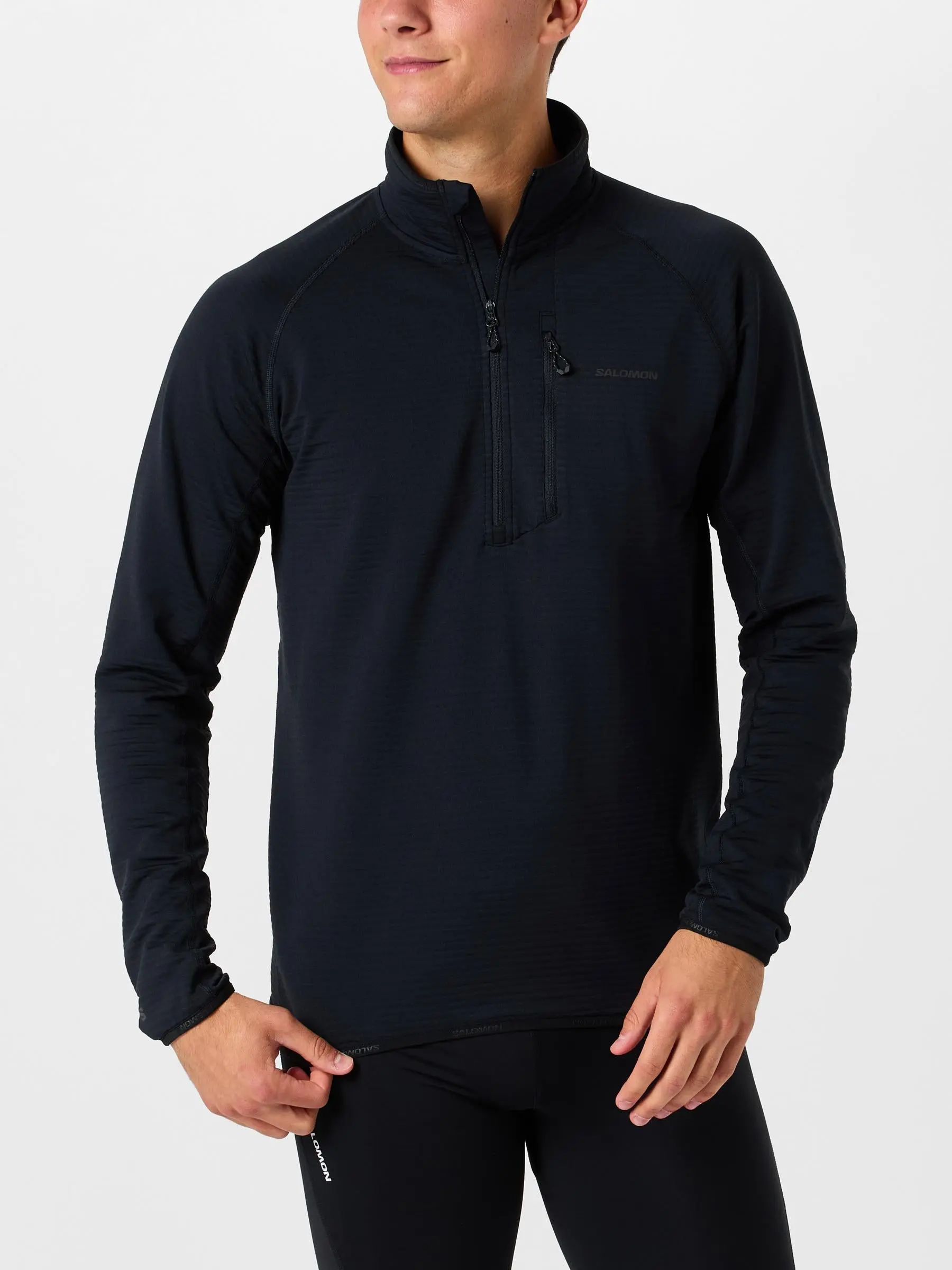 Salomon Men's Essential LT Warm Half Zip
