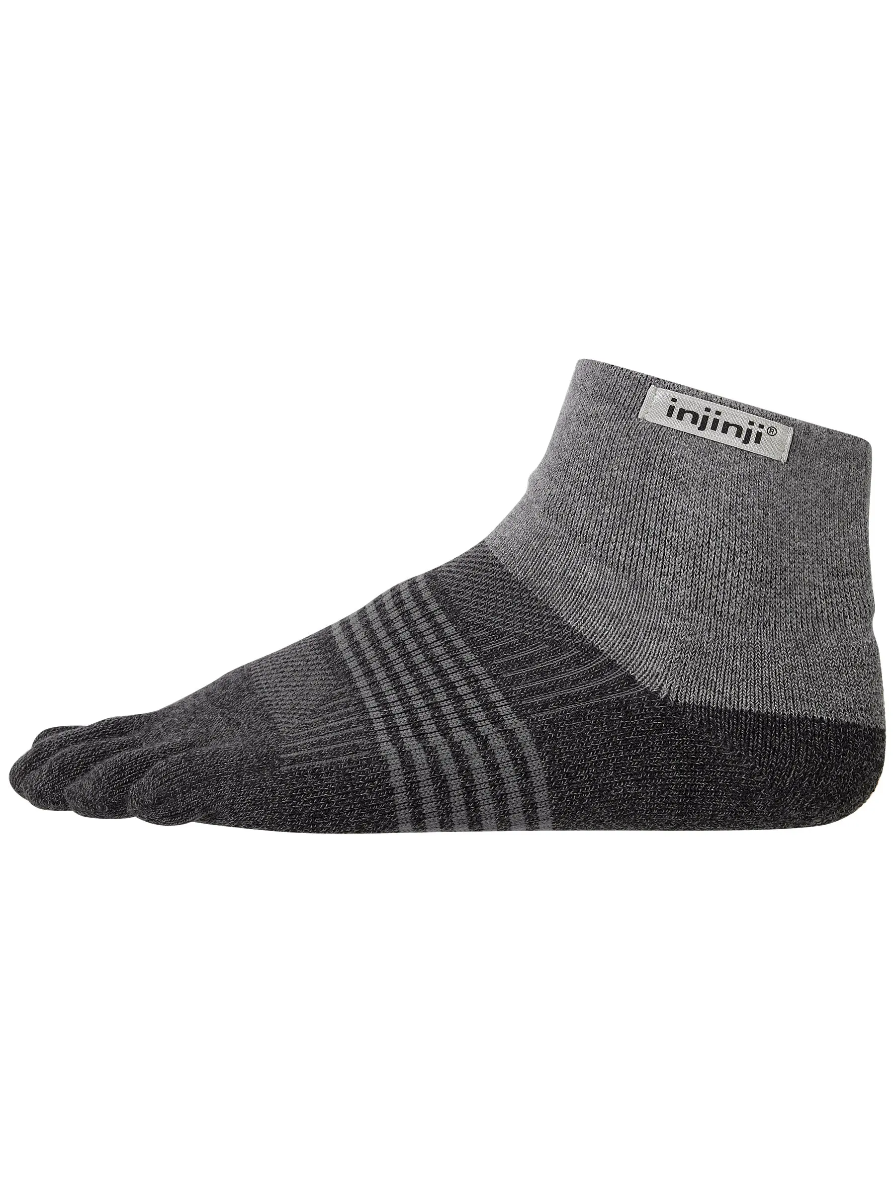 Injinji Women's Trail Midweight Mini-Crew Toesocks