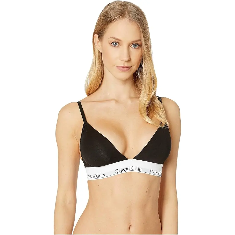 Modern Cotton Lightly Lined Triangle Bra