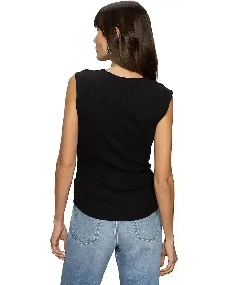 Ribbed Ruched Tank