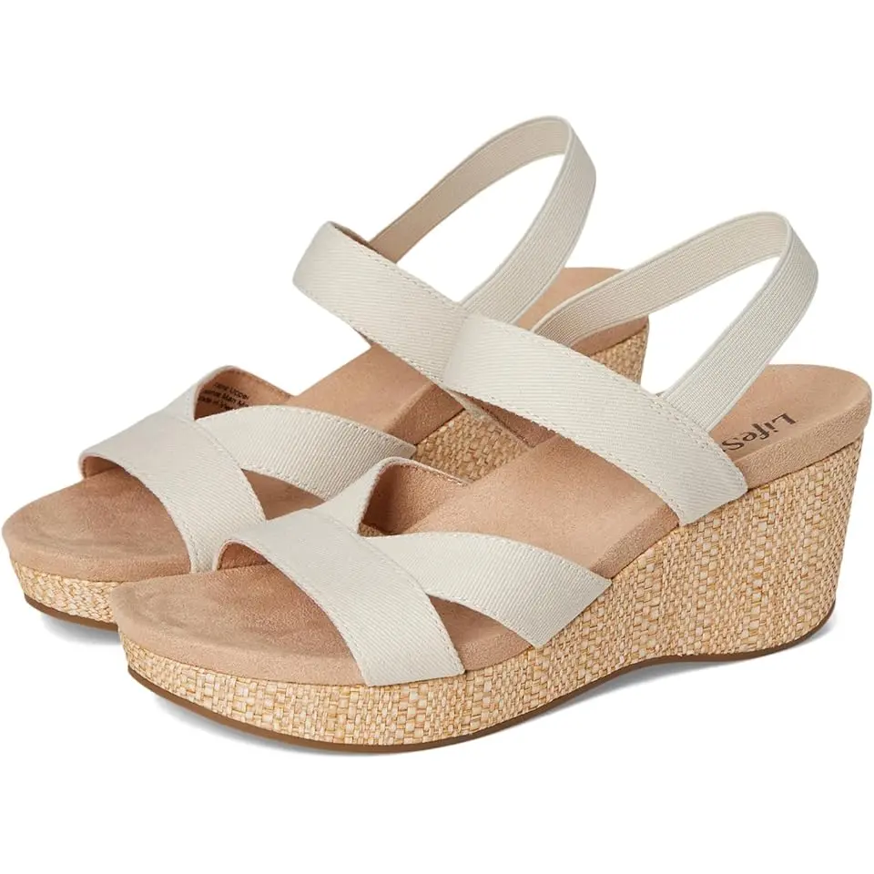 Danita Strappy Wedge Sandals