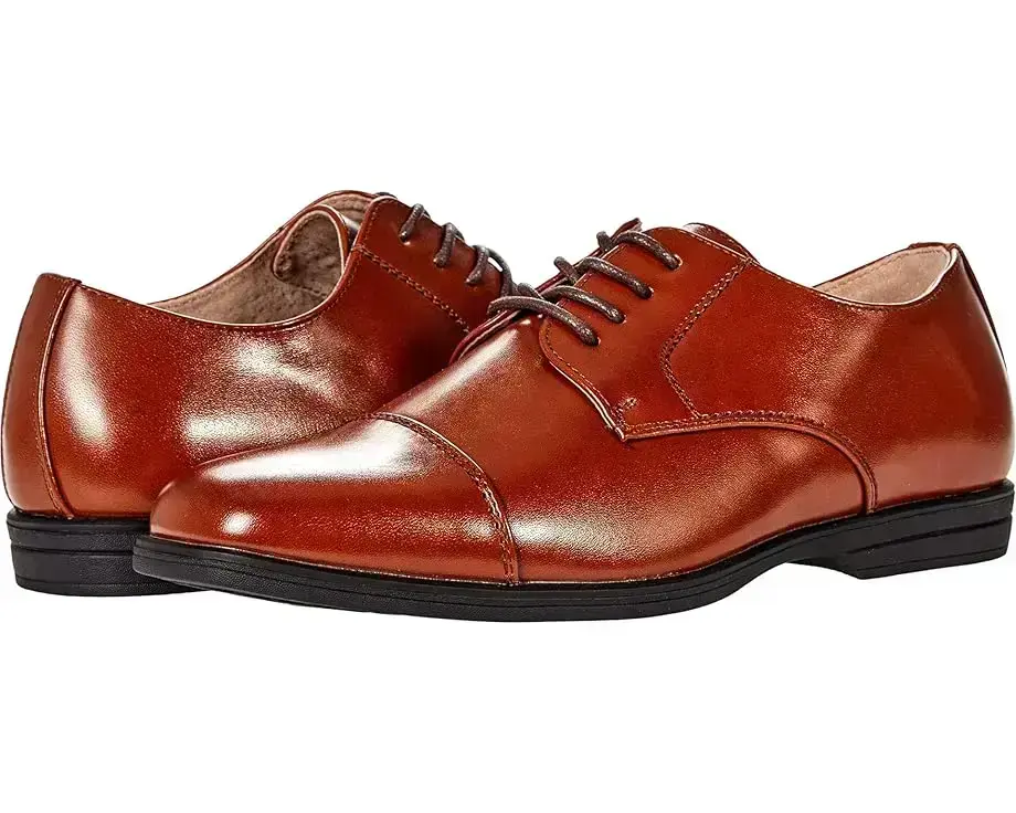 Florsheim Kids Rolan Cap Toe Oxford  (Little Kid/Big Kid)