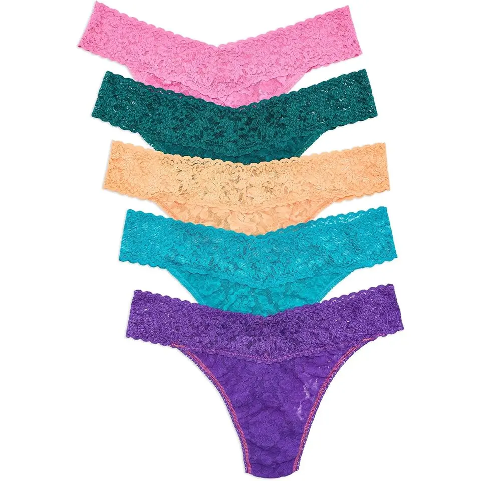 Signature Lace Original Thong 5-Pack