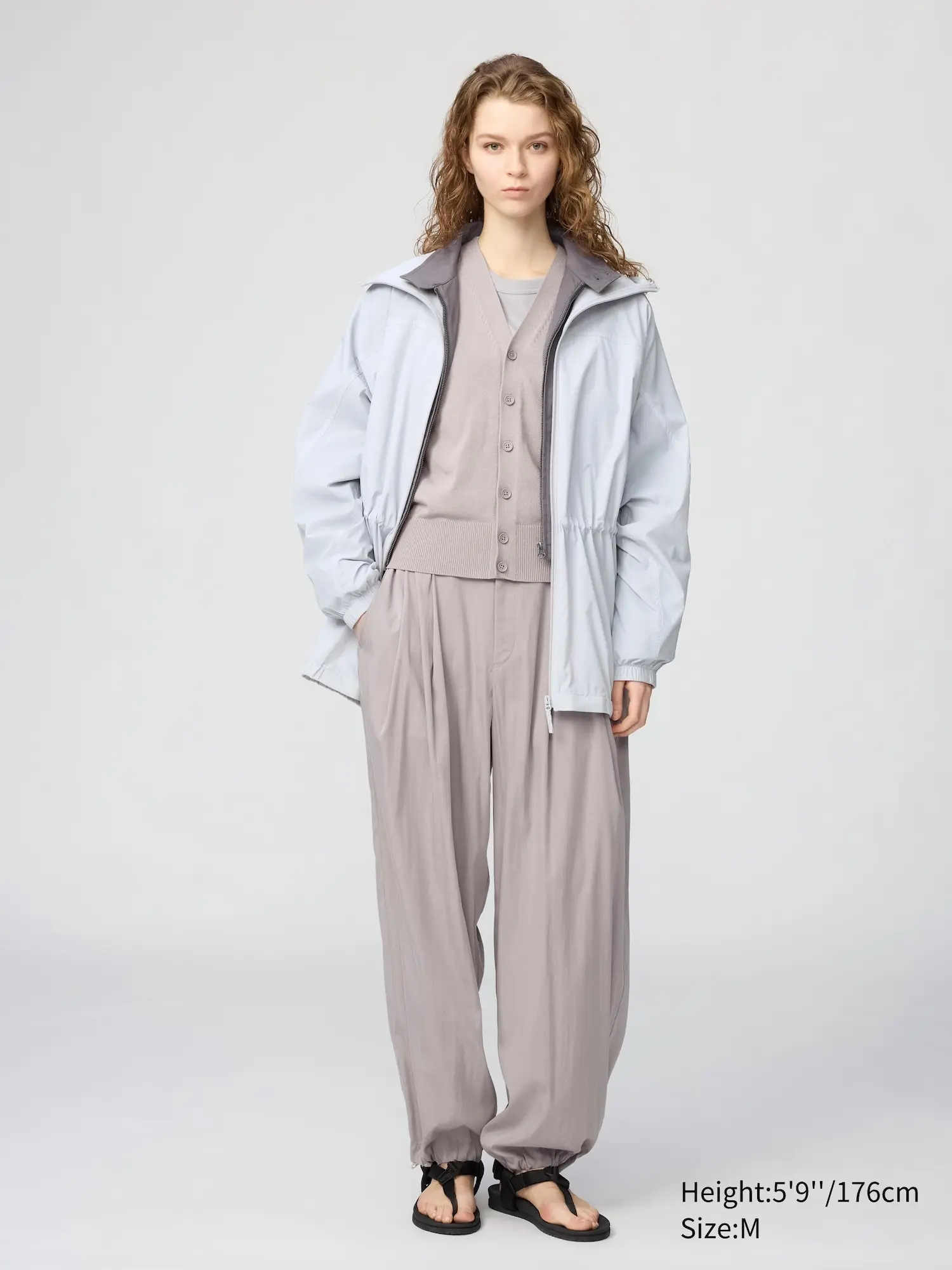 Women's UV Protection Sheer Oversized Parka