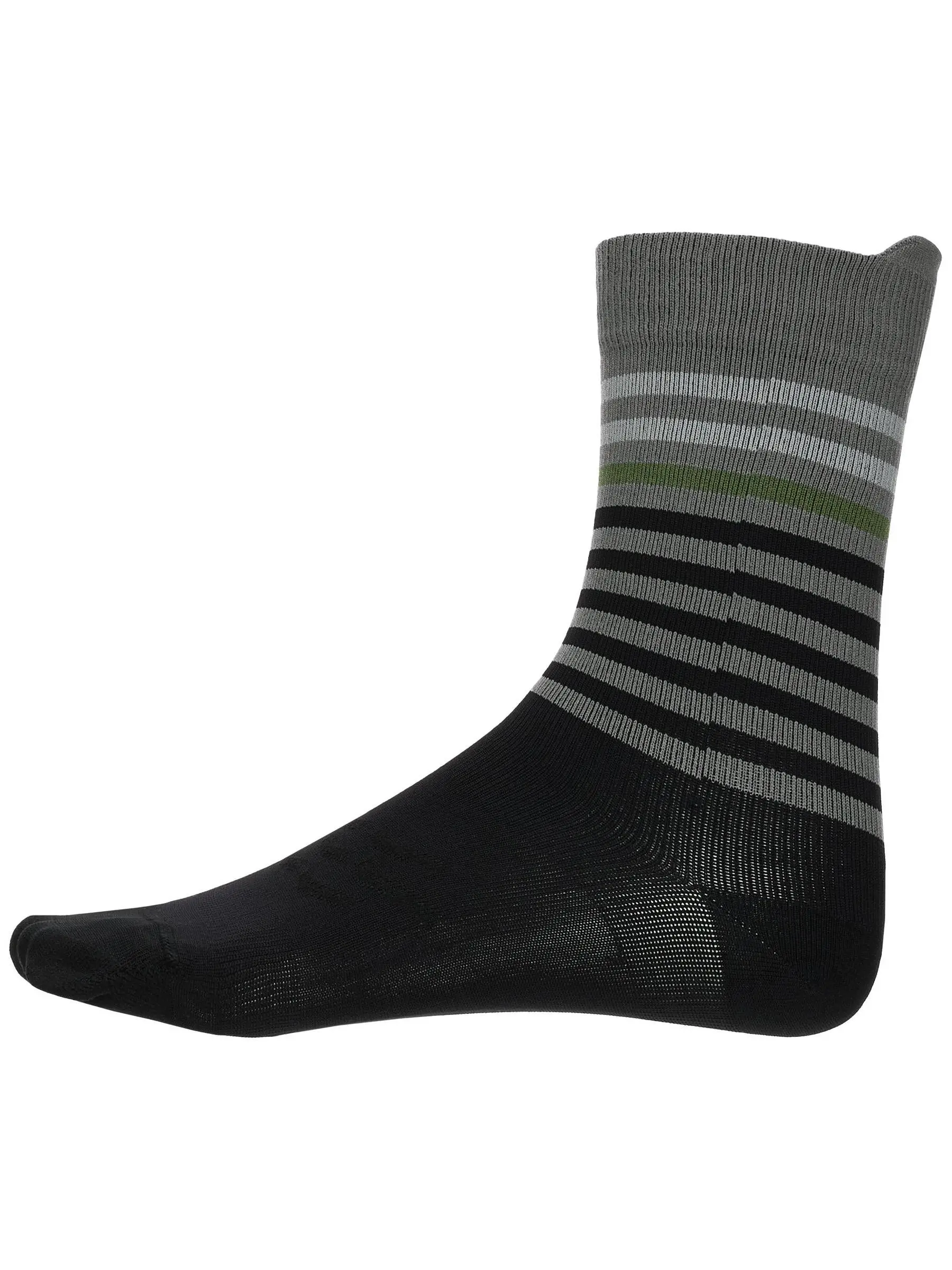 Sidas Run Anatomic Light Crew Socks Black/Grey