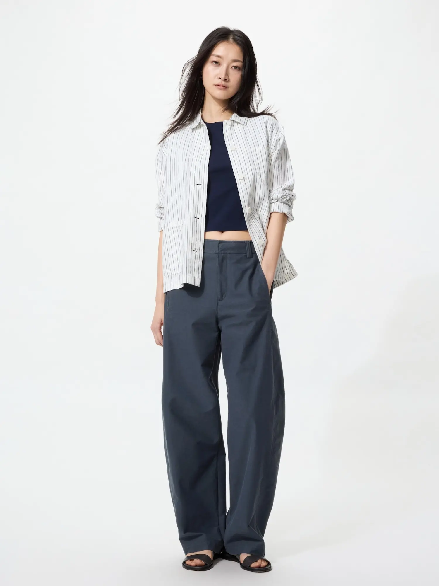 Брюки-бочонки из джерси | Для высоких