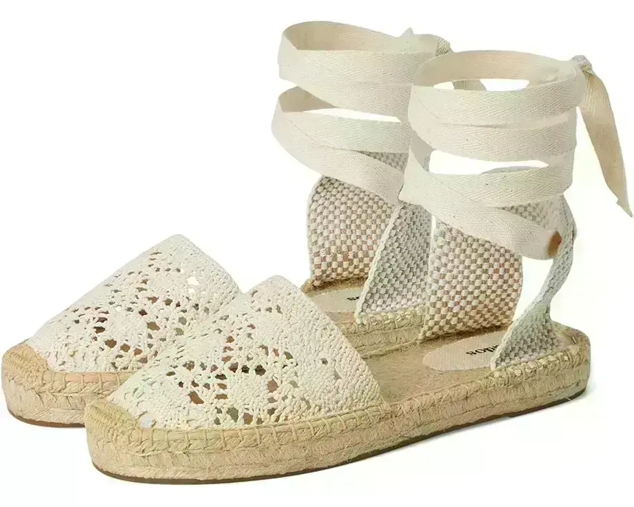 Women's Soludos Crochet Lauren Lace-up