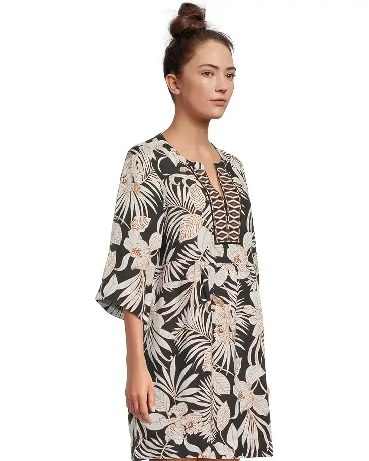 Women's Tommy Bahama Stamped Lucia Blooms Tunic Dress