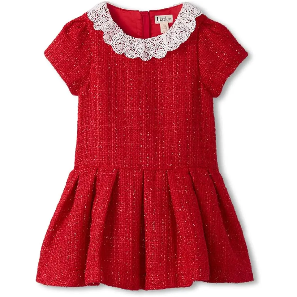 Lace Collar Dress (Toddler/Little Kid/Big Kid)
