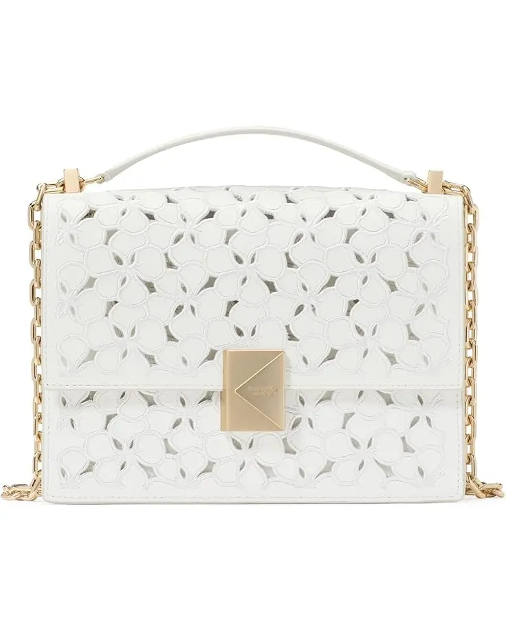 Women's Kate Spade New York Deco Eyelet Chain Strap Shoulder Bag