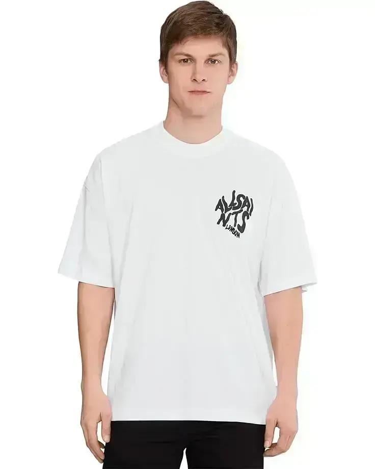 Men's AllSaints Orlando Short Sleeve Crew