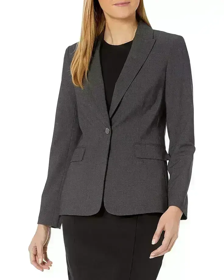 One Button Lux Blazer