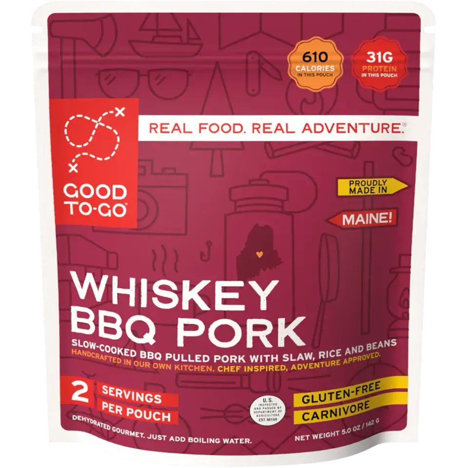 Whiskey BBQ Pork & Slaw (2 Servings)