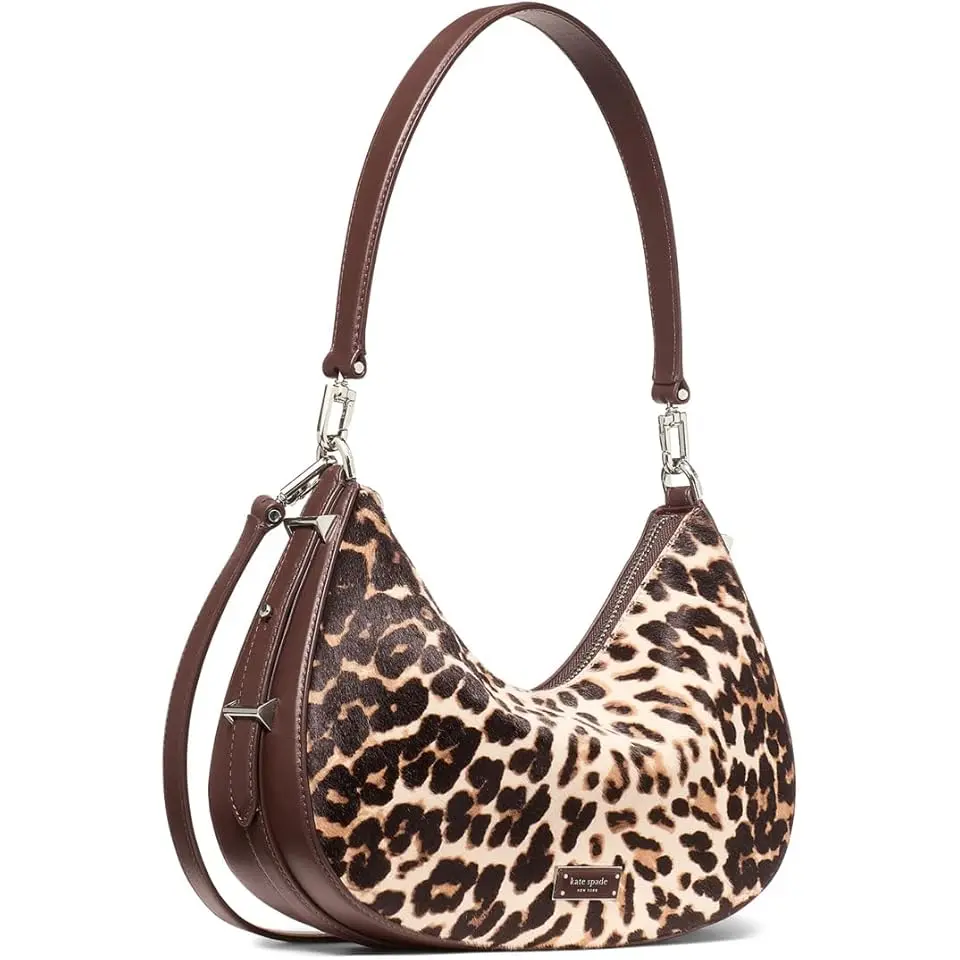Liv Downtown Leopard Haircalf Convertible Shoulder