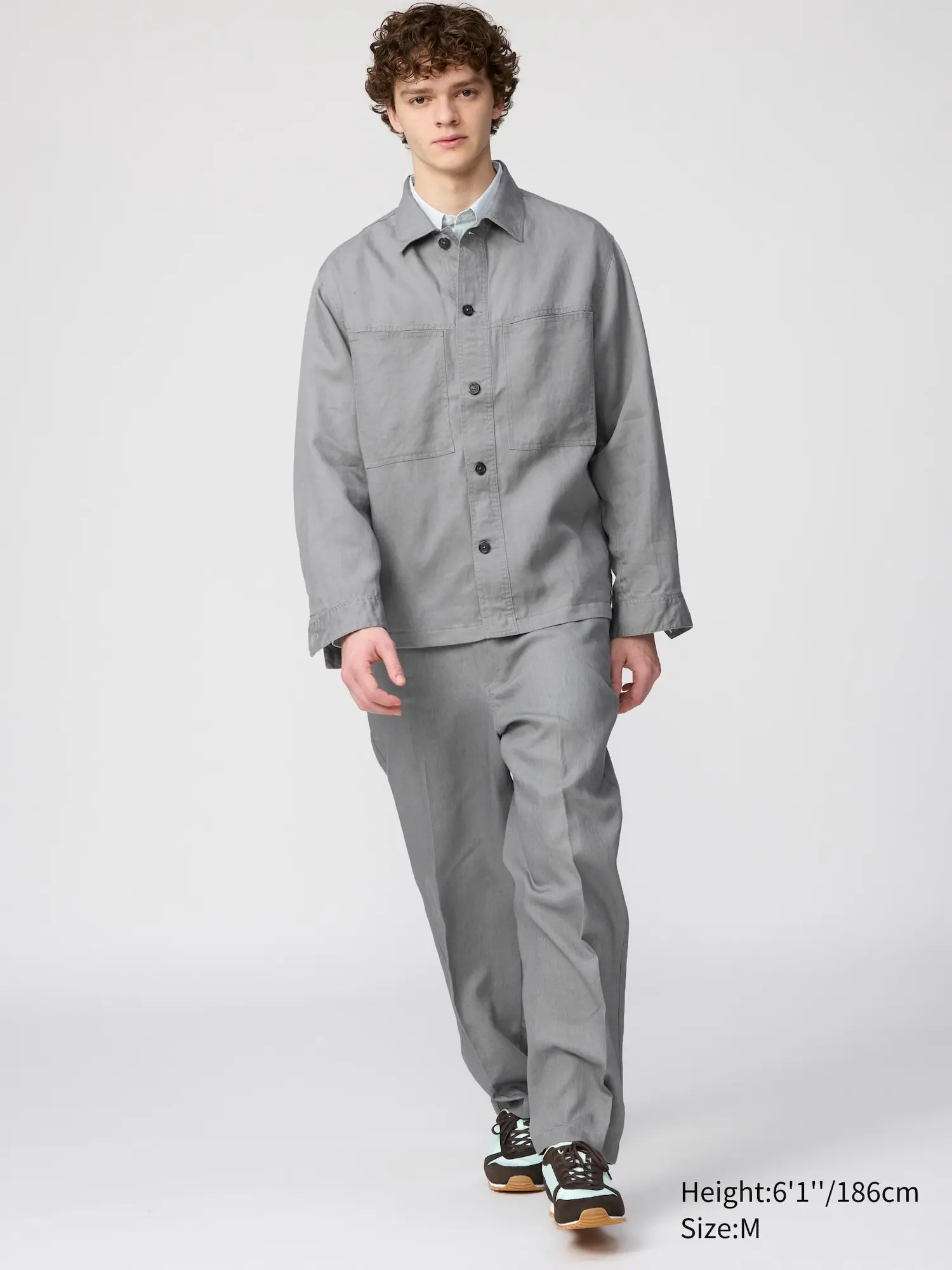 Men's Premium Linen Shirt Jacket
