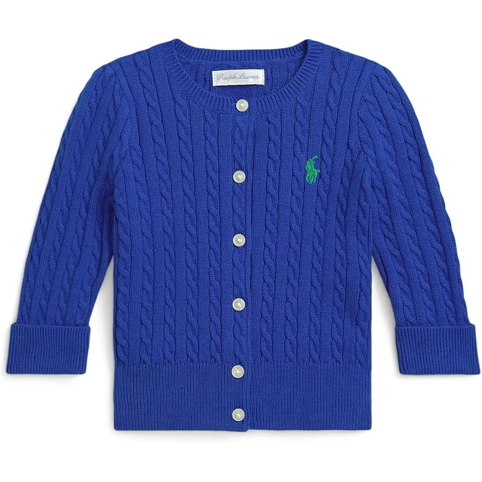 Mini-Cable Cotton Cardigan (Infant)