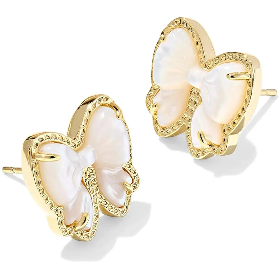Haley Bow Stud Earrings