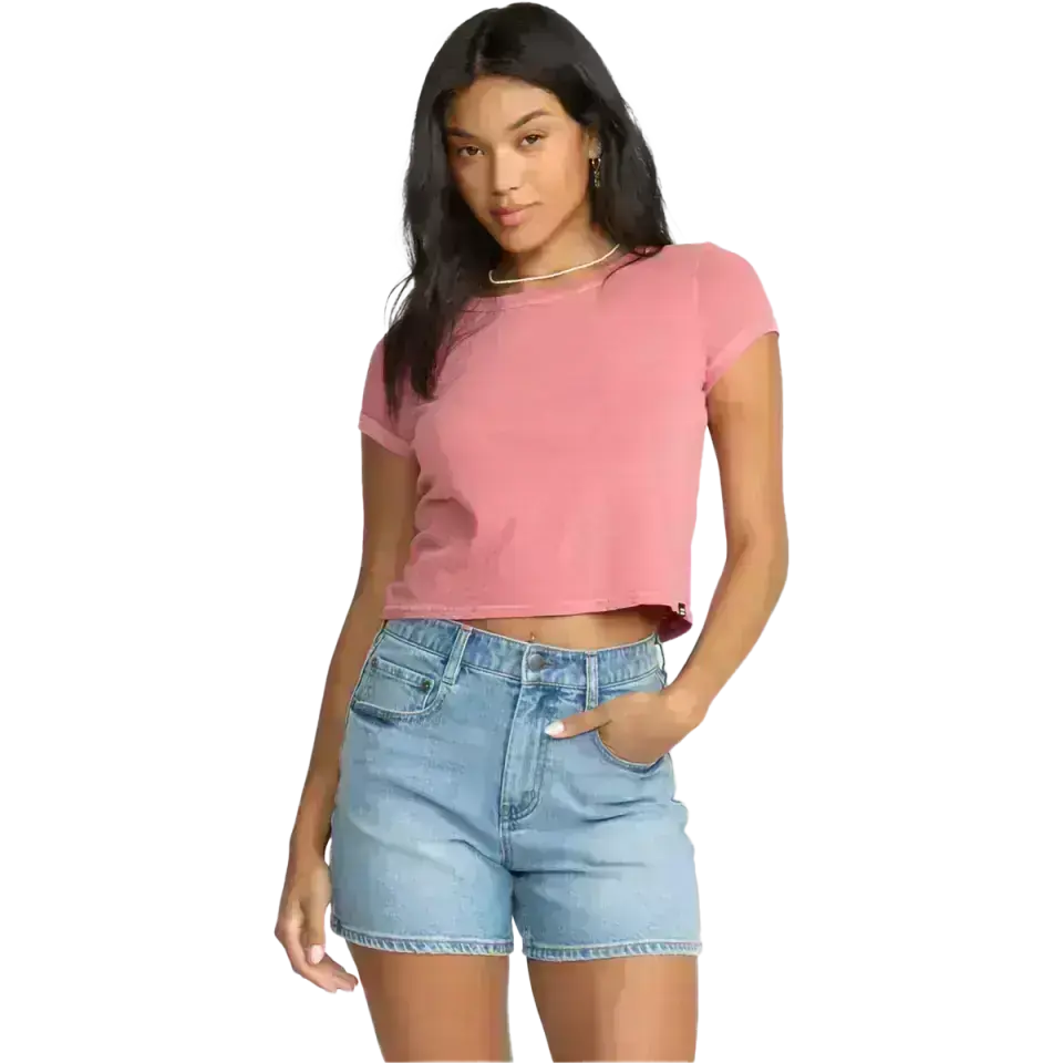 Women's Daily Tee Short Sleeve Knit