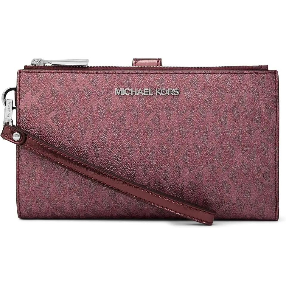 Jet Set Double Zip Wristlet