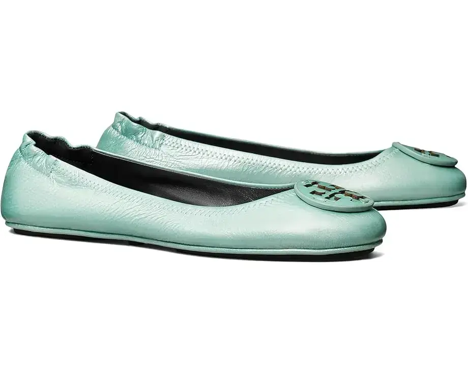 Women's Tory Burch Minnie Travel Ballet With Leather Logo