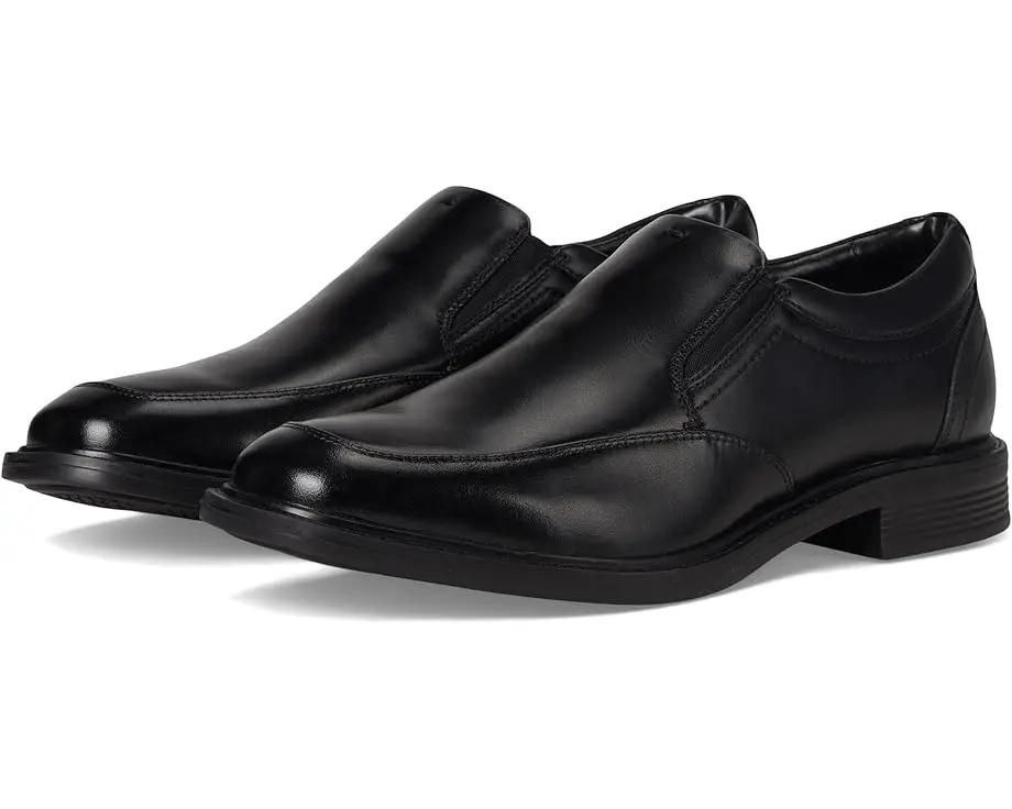 Stark Moccasin Toe Slip-On Leather Dress Casual Business Formal Loafers