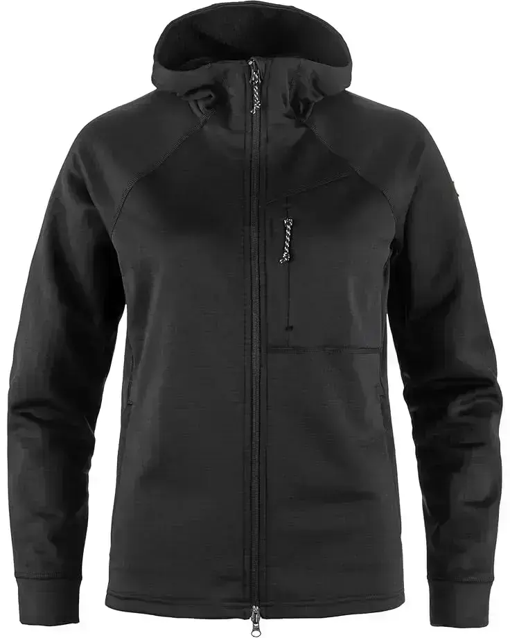 Women's Fjällräven Abisko Grid Fleece Hoodie W