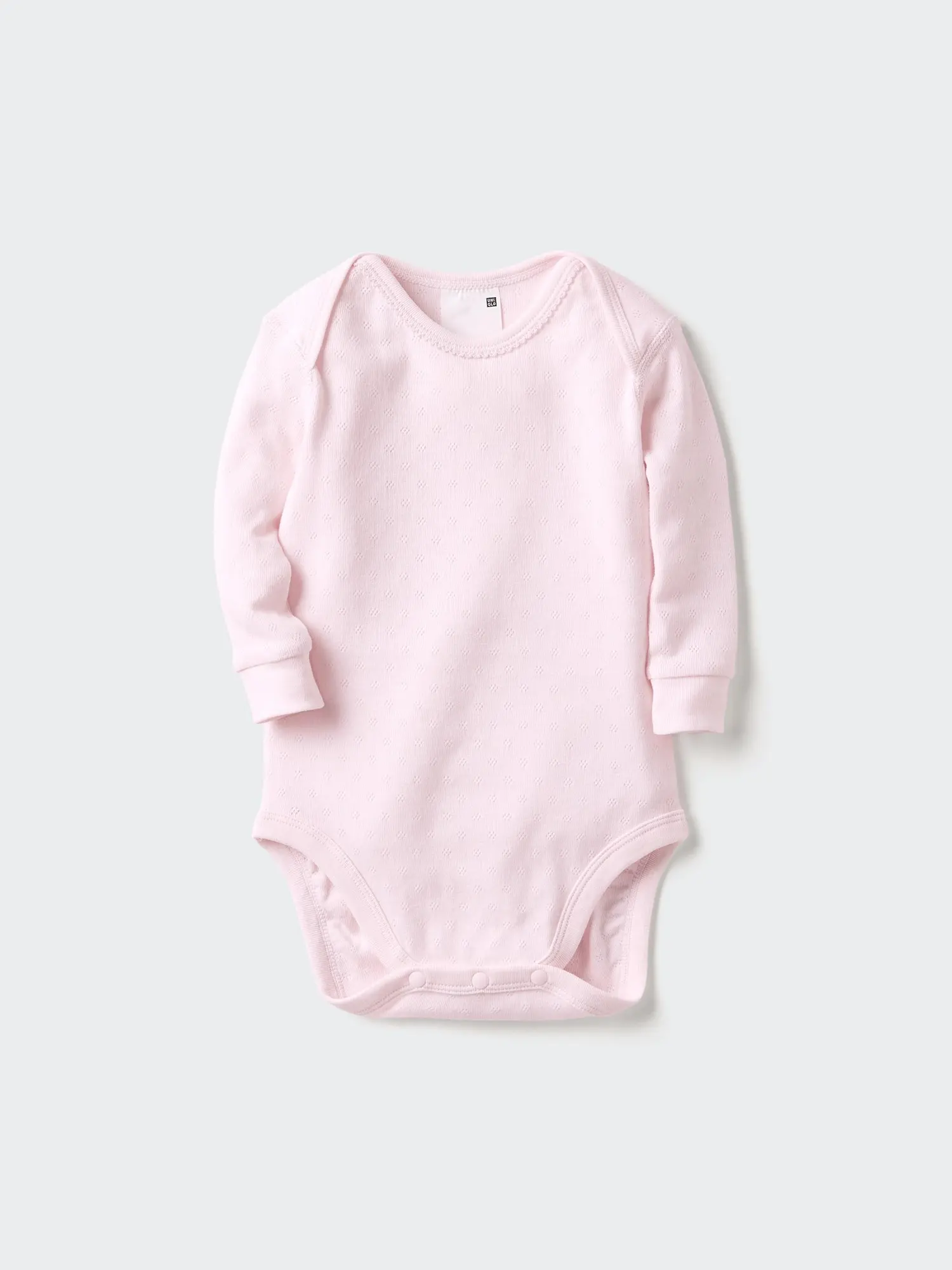Baby Long Sleeve Bodysuit | Pointelle