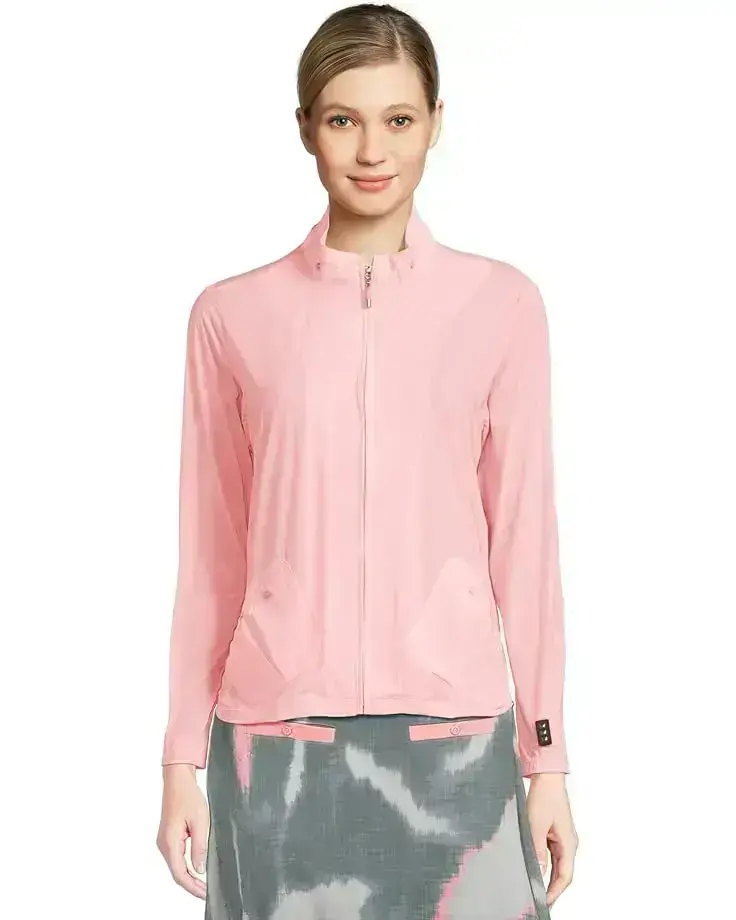 Women's Jamie Sadock Sunsense 35 SPF Lightweight Full Zip Jacket