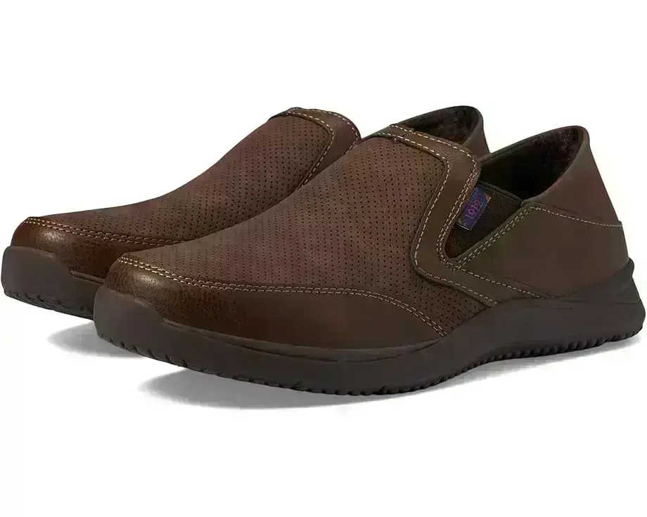 Men's Nunn Bush Conway EZ Moccasin Toe Slip-On Easy Slip-In Loafer