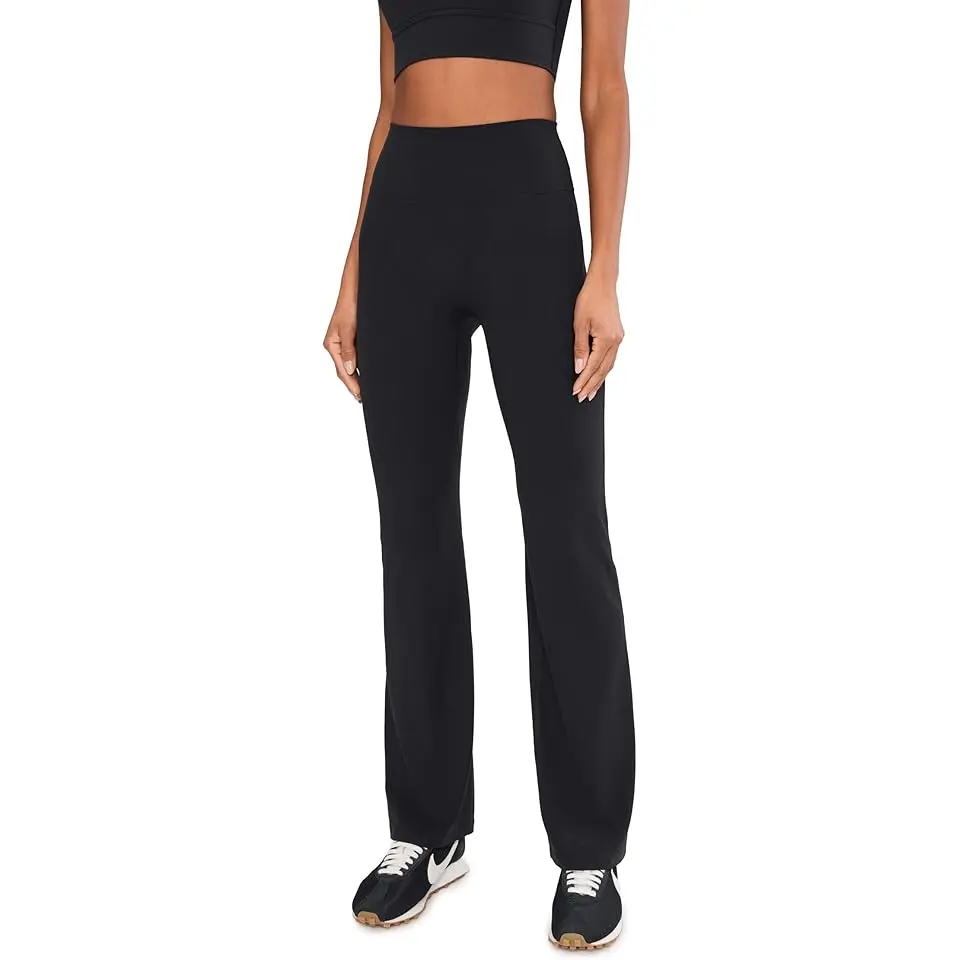 Zenvy Gentle-Support High-Waisted Flared Leggings