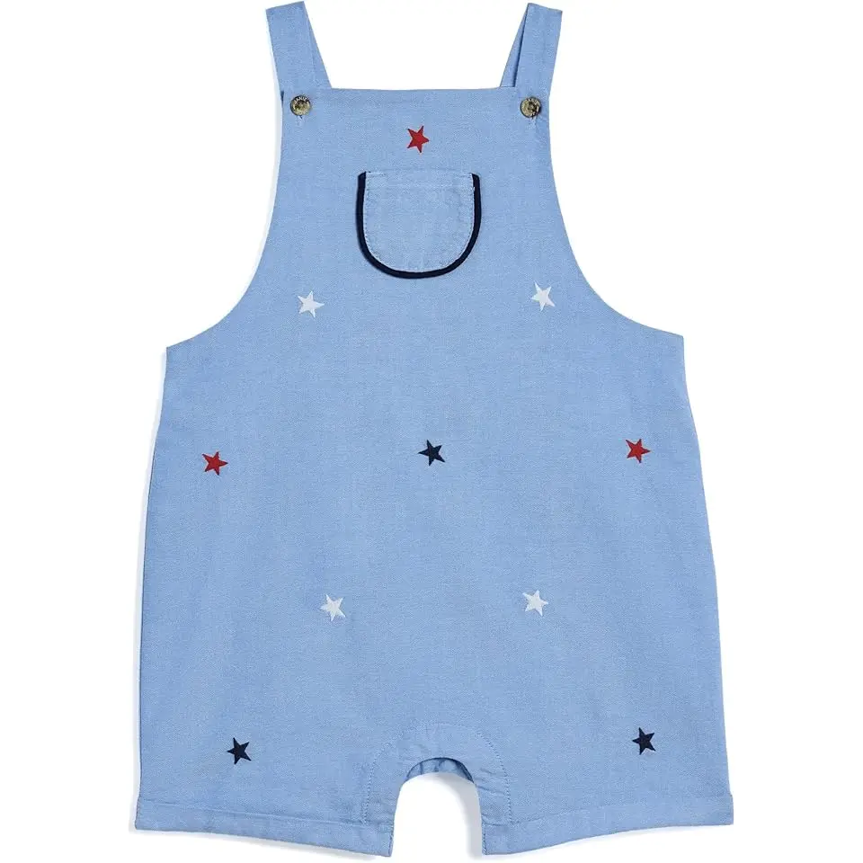 Flag Embroidered Overall (Infant)