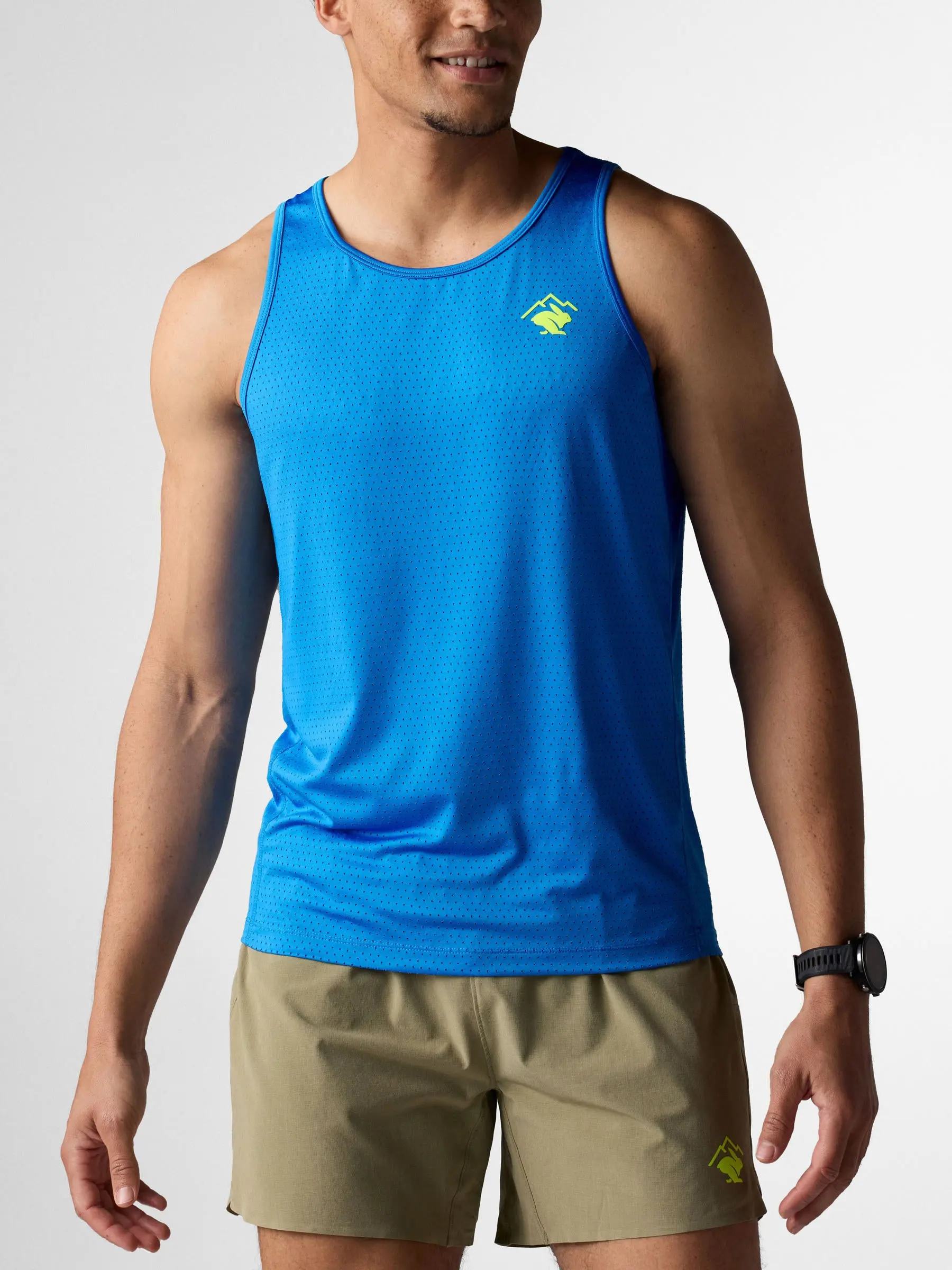 rabbit Men's EZ Tee Perf Trail Tank