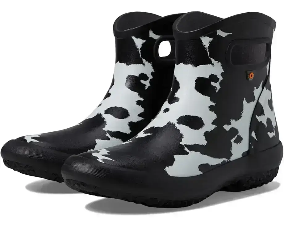Women's Bogs Patch Ankle - Cow