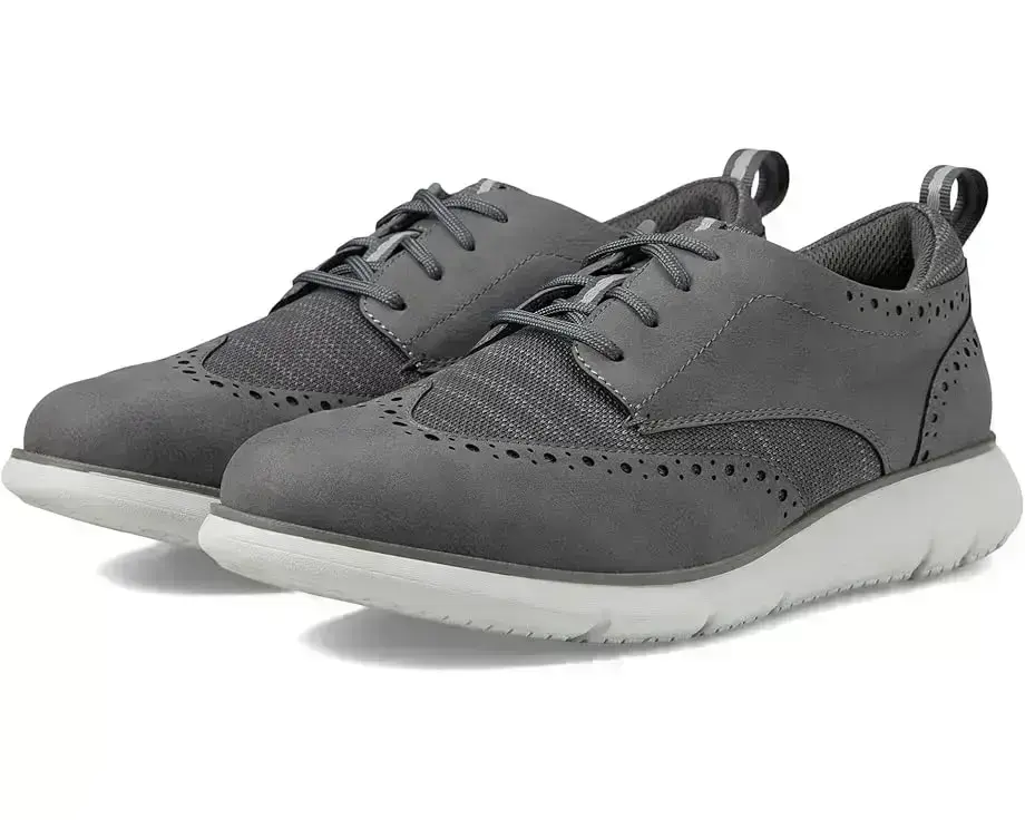 Men's Nunn Bush Stance Knit Wing Tip Oxford Lightweight Lace-Up