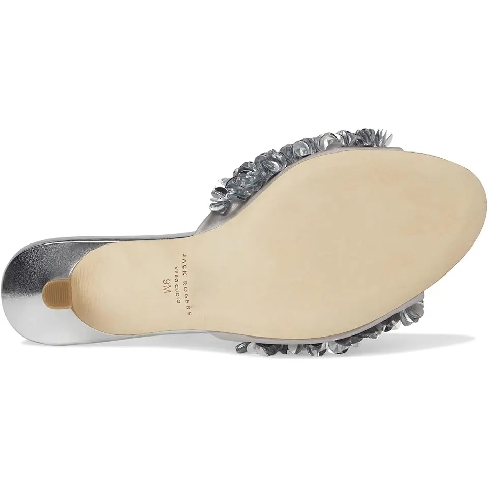 Crown Sequin Sandals