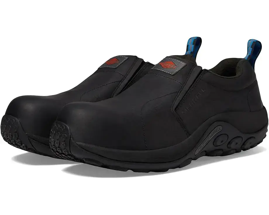 Men's Merrell Work Jungle Moc Leather Composite Toe